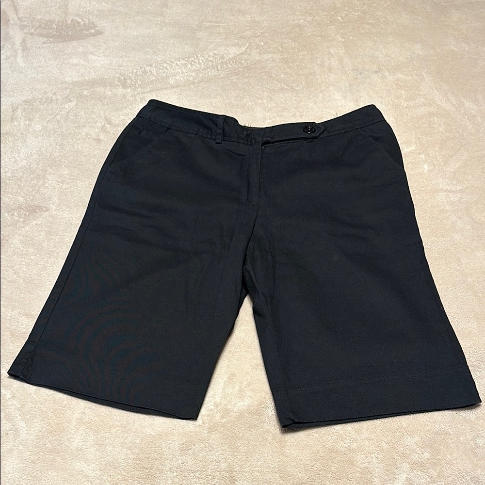 Harve Benard Black Bermudas